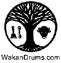 Wakan Drums / Chuck Wilson / Sacred Drum Maker, Wakan Drums are unique hand crafted shamanic drums that integrate the sacred Trees, Tribes, Belief and Cultures worldwide. Wakan Drums are linked to many healing energies and spirits unlike standard drums. They are a gateway to the heart connecting healing through the Medicine Wheel layer. Motherdrums & 20 to 10 drums.